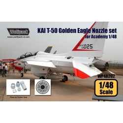 Wolfpack WP48202, KAI T-50 Golden Eagle F404 Engine Nozzle set , SCALE 1/48