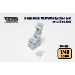 Wolfpack WP48191, Martin Baker Mk.WY6AM Ejection seat (for MB.326K) , SCALE 1/48