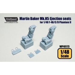Wolfpack WP48173,Martin Baker Mk.H5 Ejection seat (for 1/48 F-4B/C/D),SCALE 1/48