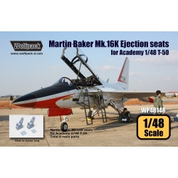 Wolfpack WP48148, Martin Baker Mk.16K Ejection seat set for T-50 (2p ,SCALE 1/48