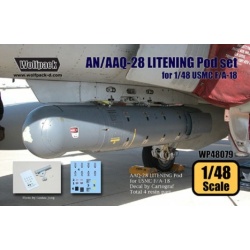 Wolfpack WP48079, AN/AAQ-28 LITENING Pod for USMC F/A-18, SCALE 1/48