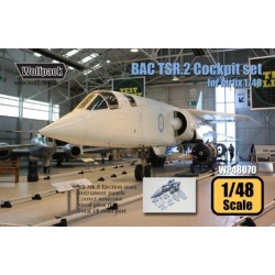 Wolfpack WP48070, BAC TSR.2 Cockpit set (for Airfix 1/48) , SCALE 1/48