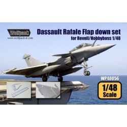 Wolfpack WP48056, Dassault Rafale Flap down set (for Revell 1/48) ,SCALE 1/48