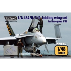 Wolfpack WP48027,F/A-18A/B/C/D Folding wing set (for Hasegawa 1/48) ,SCALE 1/48