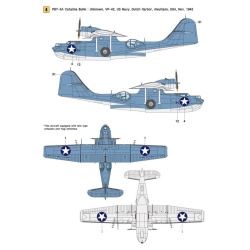 Wolfpack WD48007, PBY Catalina Part.1 - Pacific Theater (DECALS SET), SCALE 1/48