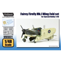 Wolfpack WW48021, Fairey Firefly Mk.I Wing Fold set (for Special Hob, SCALE 1/48