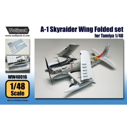 Wolfpack WW48016, A-1 Skyraider Wing Folded set (for Tamiya 1/48) , SCALE 1/48