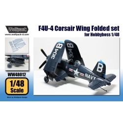 Wolfpack WW48012, F4U-4 Corsair Wing Folded set (for Hobbyboss 1/48), SCALE 1/48