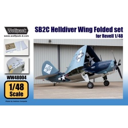 Wolfpack WW48004, SB2C Helldiver Wing Folded set (for Revell 1/48) ,SCALE 1/48