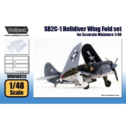 Wolfpack WW48023, SB2C-1 Helldiver Wing Fold set (for Accurate Minia, SCALE 1/48