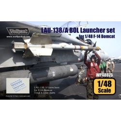 Wolfpack WP48075, LAU-138/A BOL Launcher set (2 pcs) , SCALE 1/48