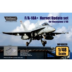 Wolfpack WP48026, F/A-18A+ Hornet Update set (for Hasegawa 1/48) ,SCALE 1/48