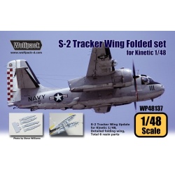 Wolfpack WP48137, S-2 Tracker Wing Folded set (for Kinetic 1/48) , SCALE 1/48