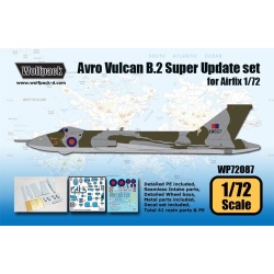 Wolfpack WP72087, Avro Vulcan B.2 Super Update set (for Airfix 1/72) ,SCALE 1/72