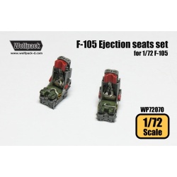 Wolfpack WP72070, F-105 Thunderchief Ejection seat set (for TRUMPET), SCALE 1/72