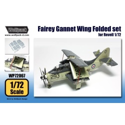 Wolfpack WP72067, Fairey Gannet Wing Folded set (for Revell 1/72), SCALE 1/72