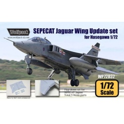 Wolfpack WP72032, SEPECAT Jaguar Wing Update set (for Hasegawa 1/72), SCALE 1/72
