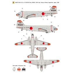 Wolfpack WD72006, C-47 Skytrain Part.1 - US Navy and JM (DECALS SET) ,SCALE 1/72