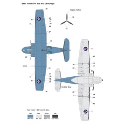 Wolfpack WD72003, PBY Catalina Part.1 (PBY-5/5A) (DECALS SET) ,SCALE 1/72