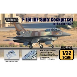Wolfpack WP32030, F-16I IDF 'Sufa' Cockpit set (for Academy 1/32) , SCALE 1/32