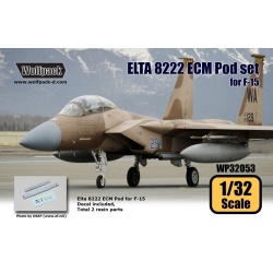 Wolfpack WP32053, ELTA 8222 ECM Pod set for F-15 , SCALE 1/32