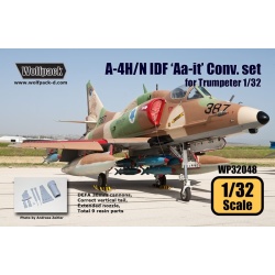 Wolfpack WP32048, A-4H/N IDF 'Aa-it' Conversion set (for Trumpeter ), SCALE 1/32
