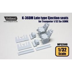 Wolfpack WP32046, K-36DM Late Type Ejection seats for Su-30MK, SCALE 1/32