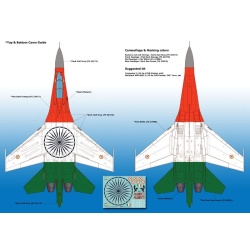 Wolfpack WD32003, Su-30K Flanker 'Indian AF Special Marking' (DECAL), SCALE 1/32