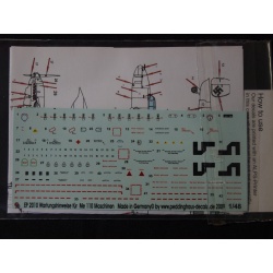Peddinghaus-Dec 1/48, 2010 - Stencils for Me 110 planes