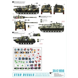Star Decals, 35-C1056, Decal for Soviet and Russian Naval Infantry  3, 1:35