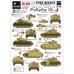Star Decals, 35-954, Decal for PzKpfw IV Ausf J., 1:35
