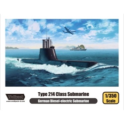 Wolfpack WP13501 Type 214 Class Submarine-FULL KITS, SCALE 1/350