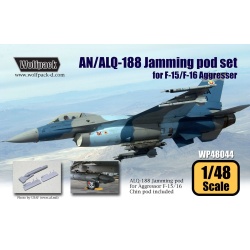 Wolfpack WP48044, AN/ALQ-188 Jamming pod set for F-15/16, SCALE 1/48