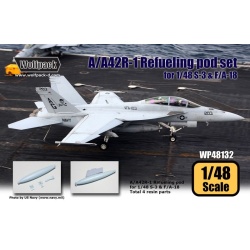 Wolfpack WP48132, A/A42R-1 Refueling Pod set for S-3 and F/A-18, SCALE 1/48