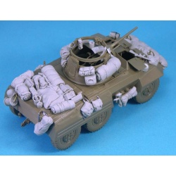 LEGEND PRODUCTION, LF1275, M8 Greyhound Stowage set - 47 Resin parts , SCALE 1:35