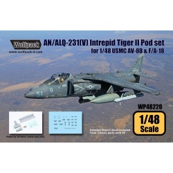 Wolfpack WP48220, AN/ALQ-231(V) Intrepid Tiger II Pod set , SCALE 1/48