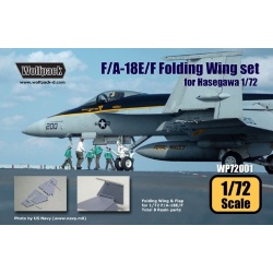 Wolfpack WP72001 , F/A-18E/F Folding Wing set (for Hasegawa 1/72), SCALE 1/72