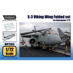 Wolfpack WP72015, S-3 Viking Wing Folded set (for Hasegawa 1/72), SCALE 1/72