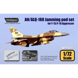 Wolfpack WP72023, AN/ALQ-188 Jamming pod set for F-15/16 , SCALE 1/72