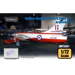 Wolfpack WP72031, Hawker Hunter F.1/2/4/5 Conversion set (for Revell, SCALE 1/72