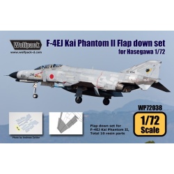 Wolfpack WP72038, F-4EJ Kai JASDF Phantom II Flap down set (for Has , SCALE 1/72