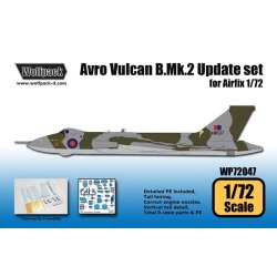 Wolfpack WP72047, Avro Vulcan B.Mk.2 Update set (for Airfix 1/72), SCALE 1/72