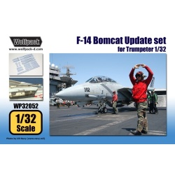 Wolfpack WP32052, F-14 Bomcat Update set (for Trumpeter 1/32), SCALE 1/32