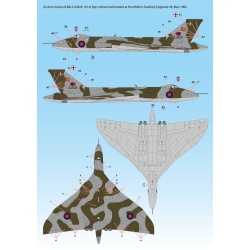 Wolfpack WD72001, Avro 698 Vulcan Part.1 (DECALS SET) ,SCALE 1/72