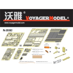 PE for M51 Sherman (For DRAGON 3529/3539), 35182, 1:35, VOYAGERMODEL