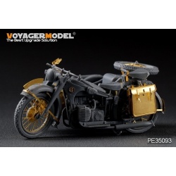PE for WWII German Motorcycle R-12 (For Zvezda 3607) , 35093 VOYAGERMODEL 1/35