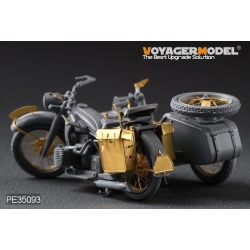 PE for WWII German Motorcycle R-12 (For Zvezda 3607) , 35093 VOYAGERMODEL 1/35