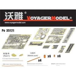 PE for StuG III Ausf.G Early Version (For TAMIYA ) , 35121, VOYAGERMODEL 1/35