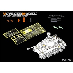 PE for WWII US M4A3E8 Sherman "Easy Eight" Basic, 35709, 1:35, VOYAGERMODEL