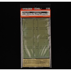 PE for Side Skirts for Stug III Ausf G (For ALL) , PEA076, VOYAGERMODEL 1/35